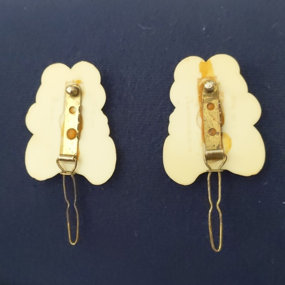 Set of Vintage "Muppet Babies" Kermit Barrettes - Picture 3 of 8